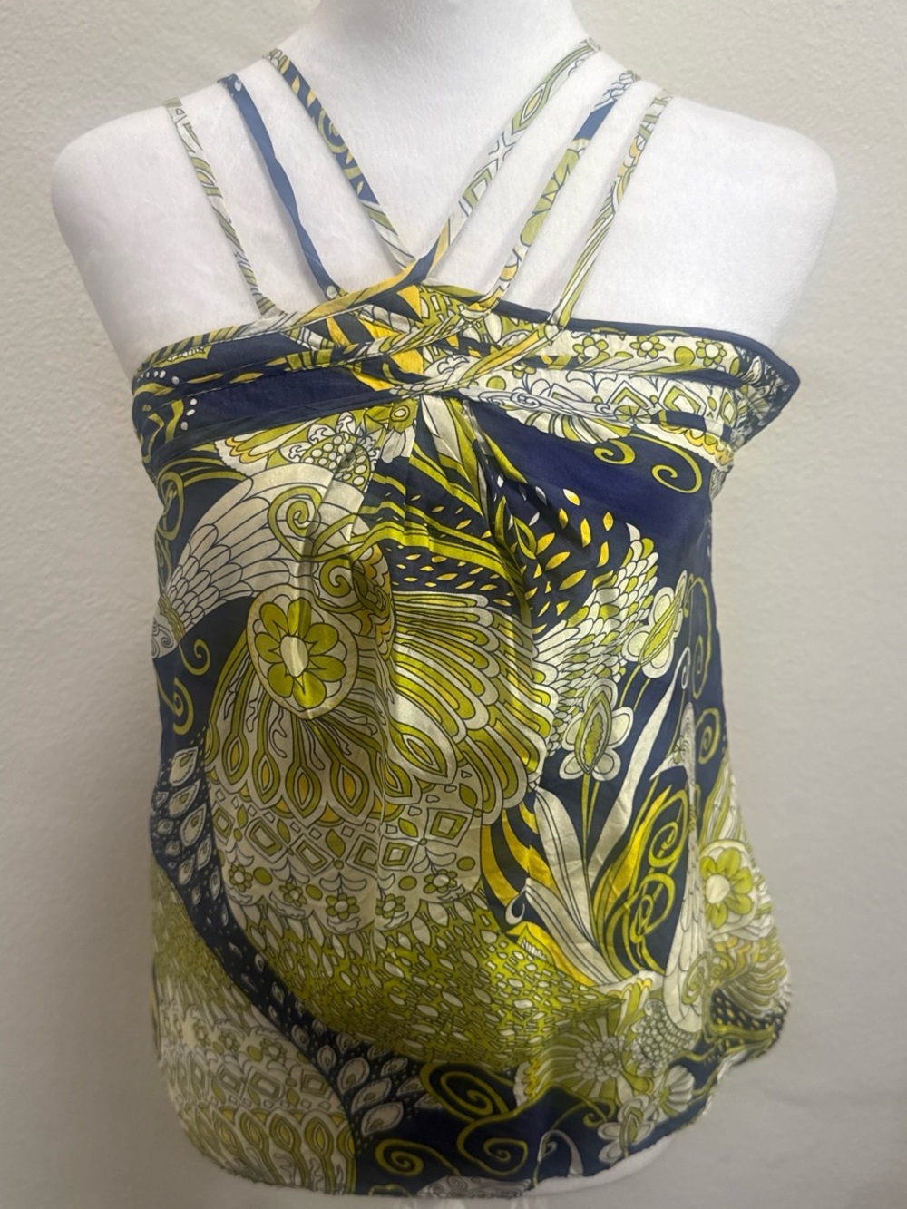 Vintage Y2K Liquid Silk Floral Blouse